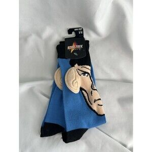 Star Trek Spock Socks Licensed Crew Sock with Ears